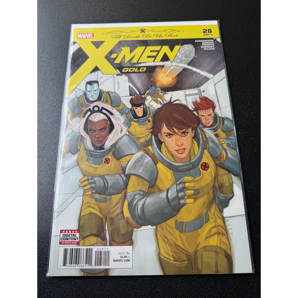 Marvel X-Men Gold 28 Til Death Do Us Part 3 Phil Noto Cover 2018 Modern Age